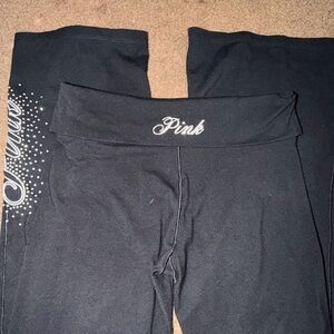 Black Pink Leggings